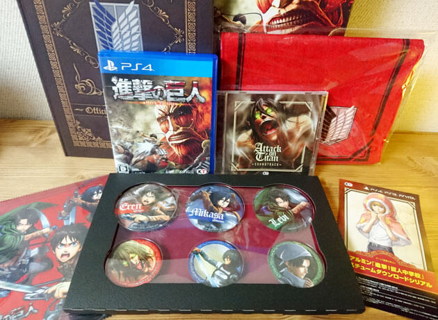 進撃の巨人】PS4・PS3・PSVitaゲーム「TREASURE BOX」＜評価＠感想